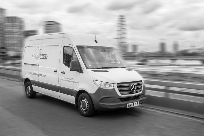 London Same Day Van Gold - Olympex Global Courier